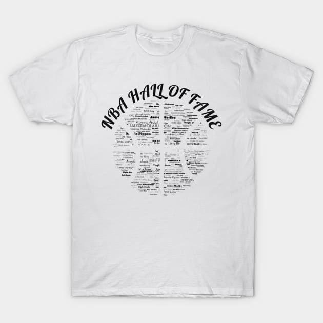 NBA HALL of Fame T-Shirt by GMAT